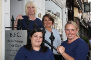 Group Staff Photo at Beauchamp Foot Care